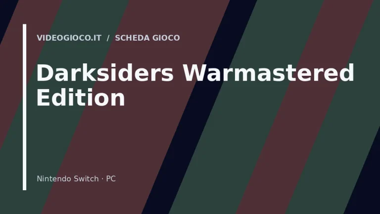 Visual grafico originale Videogioco.it dedicato al gioco Darksiders Warmastered Edition.