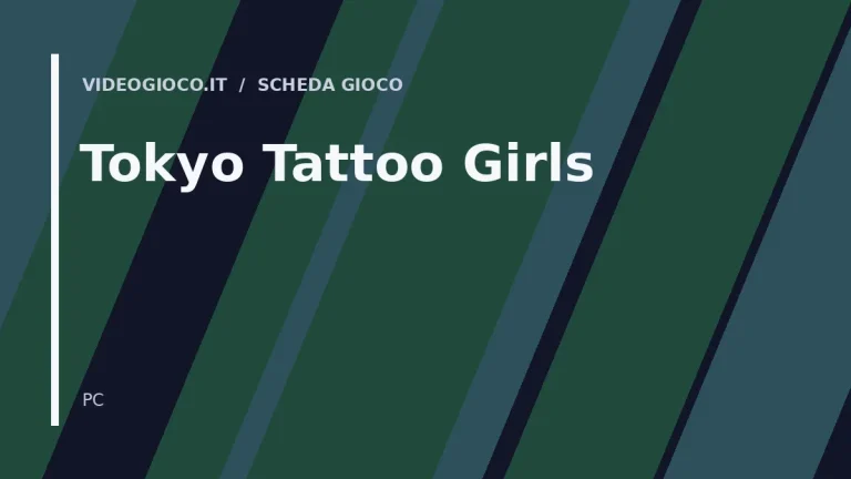 Visual grafico originale di Videogioco.it per Tokyo Tattoo Girls